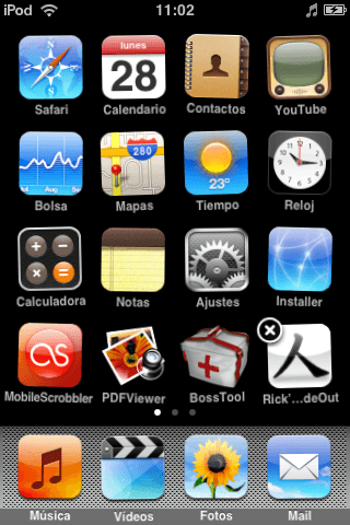 iPod Touch Jailbroked